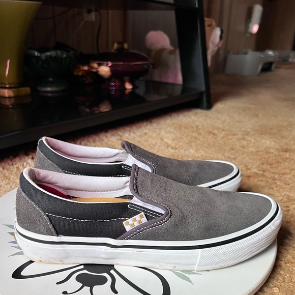 Men’s Van Skate Slip On Raven/Black Skate Shoes size 7.5. - Picture 17 of 17